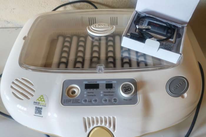 putte 26 - incubator r com 20 do brand new + calibration device