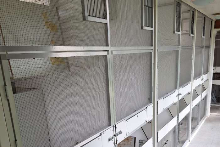 aluminium voorfronten tbv. kweekvlucht