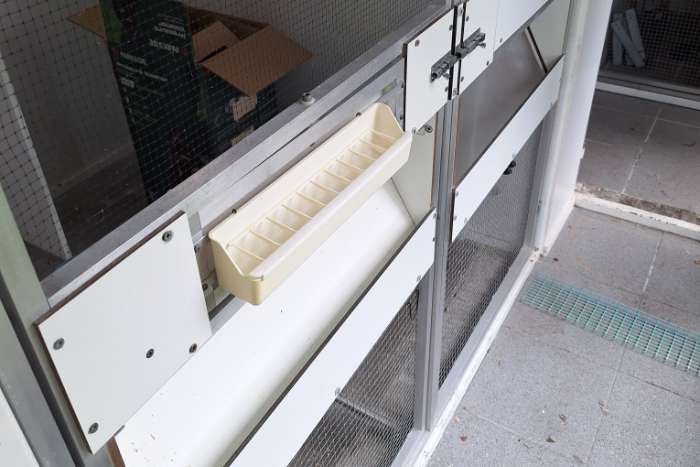 aluminium voorfronten tbv. kweekvlucht