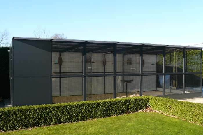 aluminium kooien en volières