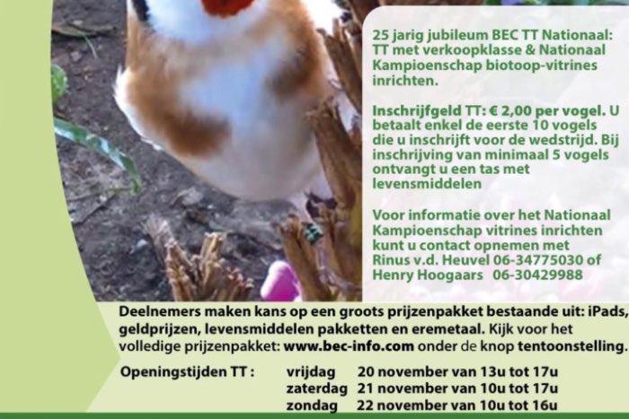 25 jarig jubileum bec tt met grandioos prijzenpakket
