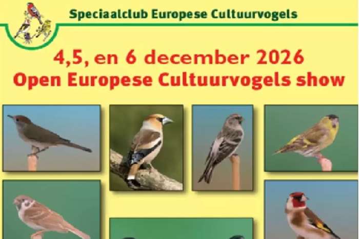 grootste europese cultuurvogelshow van nederland