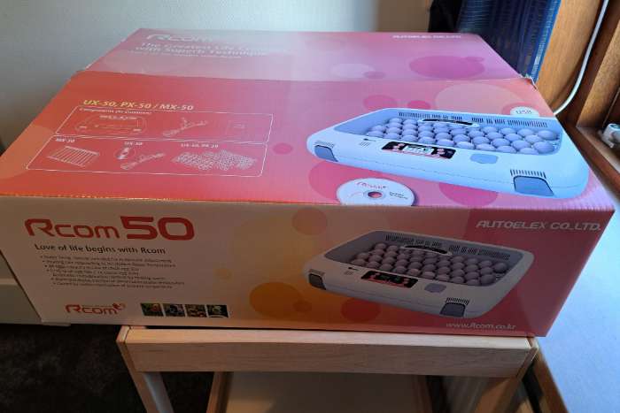 broedmachine rcom 50