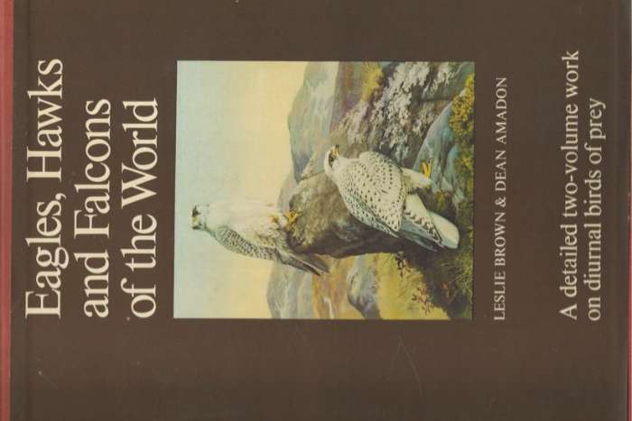 eagles, hawks and falcons of the world (2 volumes in box)