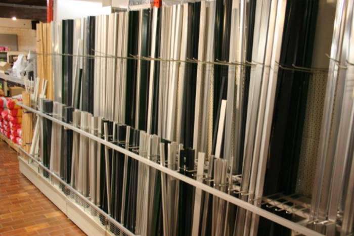 aluminium profielen en toebehoren voor volièrebouw