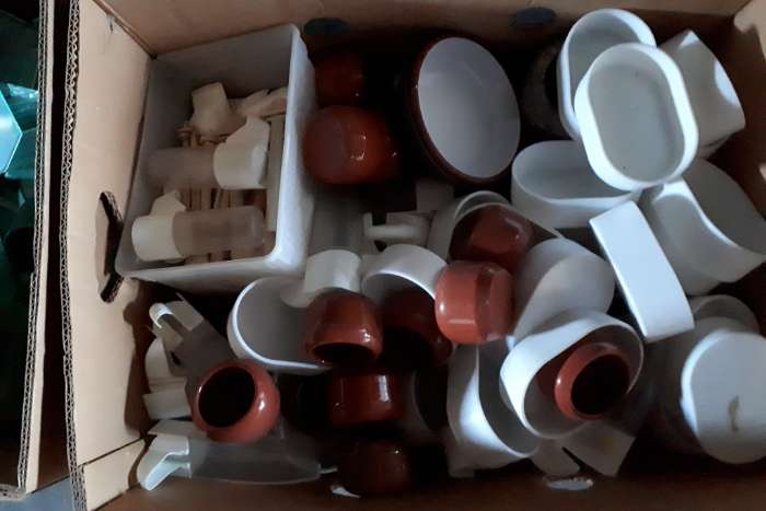 diverse vogelkweek materialen