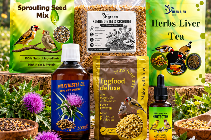 herb bird mix,  producten recht uit de natuur