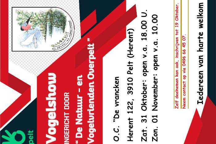 grote vogelshow pelt