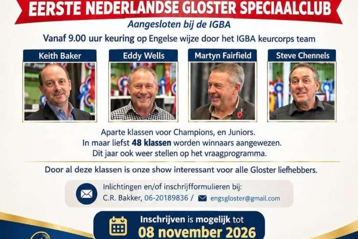 eendaagse glostershow