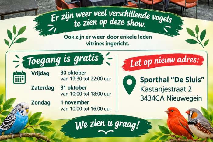 vogelvriend nieuwegein tt en vogel verkoop